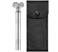 Christian Pocket Holy Water Sprinkler, Pocket Holy Water Sprinkler with ccross Leather Case, Catholic Holy Water Container, Liquid Holder with Storage Bag Liquid Container Pot for Religious Ritual