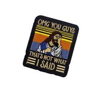Christian Polyester Patch - Christian Embroidery Patches | Jesus Patch Christian Patches, Religious Patch Backpack Patches, Sew On Appliques For Clothes, Jackets, Jeans, Backpacks And Cha