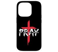 Christian Pray On It Pray Over It Prayer Praying Women Men Case for iPhone 14 Pro