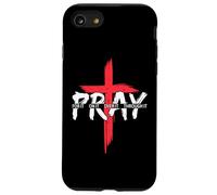 Christian Pray On It Pray Over It Prayer Praying Women Men Case for iPhone SE (2020) / 7/8
