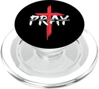 Christian Pray On It Pray Over It Prayer Praying Women Men PopSockets PopGrip for MagSafe