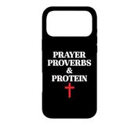 Christian Prayer Proverbs Protein Shakes Jesus Weights Faith Case for iPhone 17 Pro Max