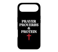 Christian Prayer Proverbs Protein Shakes Jesus Weights Faith Case for iPhone Air