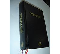 Christian Prayer: The Liturgy of the Hours, English Language / Morning, Daytime, Evening and Night Prayers / Black Hardcover Prayer Book with Golden Page Edges and 4 Bookmarks