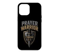 Christian Prayer Warrior 1 Timothy 2:1 Armor Of God Gift Case for iPhone 12 Pro Max
