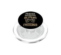 Christian Prayer Warrior I've Got Your Back Gift PopSockets PopGrip for MagSafe