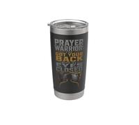 Christian Prayer Warrior I've Got Your Back Gift Stainless Steel Insulated Tumbler