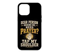 Christian Prayer Warrior Tap My Shoulder Faith Gift Case for iPhone 12 Pro Max
