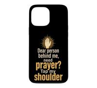 Christian Prayer Warrior Tap My Shoulder Faith Gift Case for iPhone 13 Pro Max