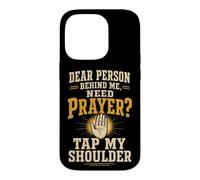 Christian Prayer Warrior Tap My Shoulder Faith Gift Case for iPhone 14 Pro
