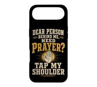 Christian Prayer Warrior Tap My Shoulder Faith Gift Case for iPhone Air