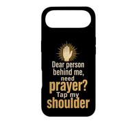 Christian Prayer Warrior Tap My Shoulder Faith Gift Case for iPhone Air
