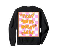 Christian Prayer Works Praise Jesus Spiritual BACK DESIGN Sweatshirt
