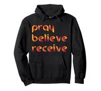 Christian Prayer Works Praise Jesus Spiritual Religious God Pullover Hoodie