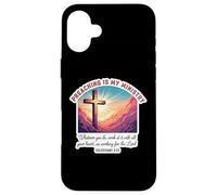 Christian Preacher Preaching Is My Ministry Jesus Christ God Case for iPhone 16 Plus