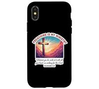 Christian Preacher Preaching Is My Ministry Jesus Christ God Case for iPhone X/XS