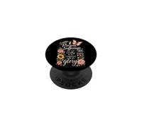 Christian Present Sufferings Not Worthy Compared Glory Gift PopSockets Adhesive PopGrip
