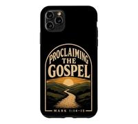 Christian Proclaiming the Gospel Mark 1:14-15 Gift Case for iPhone 11 Pro Max