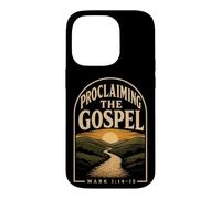 Christian Proclaiming the Gospel Mark 1:14-15 Gift Case for iPhone 14 Pro