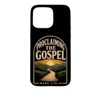 Christian Proclaiming the Gospel Mark 1:14-15 Gift Case for iPhone 15 Pro Max