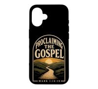 Christian Proclaiming the Gospel Mark 1:14-15 Gift Case for iPhone 16