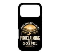Christian Proclaiming the Gospel Mark 1:14-15 Gift Case for iPhone 17 Pro