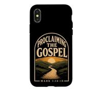 Christian Proclaiming the Gospel Mark 1:14-15 Gift Case for iPhone X/XS