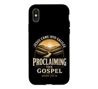 Christian Proclaiming the Gospel Mark 1:14-15 Gift Case for iPhone X/XS