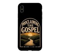 Christian Proclaiming the Gospel Mark 1:14-15 Gift Case for iPhone XS Max