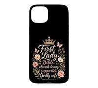 Christian Proverbs 31 Godly Wife First Lady Bible Verse Gift Case for iPhone 15 Plus