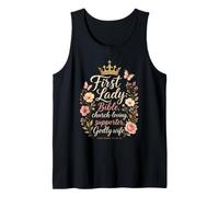 Christian Proverbs 31 Godly Wife First Lady Bible Verse Gift Tank Top