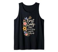 Christian Proverbs 31 Godly Wife First Lady Bible Verse Gift Tank Top
