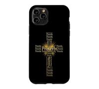Christian Proverbs Wisdom For Every Day Bible Verse Gift Case for iPhone 11 Pro
