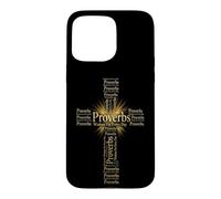 Christian Proverbs Wisdom For Every Day Bible Verse Gift Case for iPhone 15 Pro Max