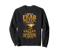 Christian Psalm 23 Fear No Evil Bible Verse Gift Sweatshirt