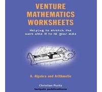 Christian Puritz Venture Mathematics Worksheets - Algebra & Arithmetic Paperback Book Christian Puritz Multicolor