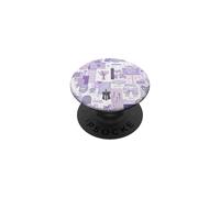 Christian Purple Bible Verse Floral Cross Faith Collage PopSockets Adhesive PopGrip