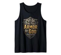 Christian Put On The Full Armor of God Ephesians 6:11 Tank Top