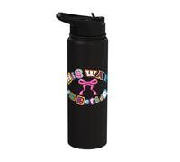 Christian Quote His Way is Better Bible Verse Jesus Faith Stainless Steel Insulated Water Bottle