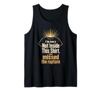 Christian Rapture Faith You Missed It Gift Tank Top