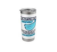 Christian Reality Check Jesus Christ Design Bible Student Stainless Steel Insulated Tumbler