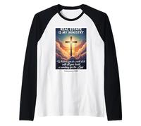 Christian Realtor Real Estate is My Ministry Agent Jesus God Raglan Baseball Tee