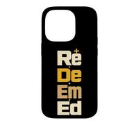 Christian Redeemed Cross Faith Gift Case for iPhone 14 Pro