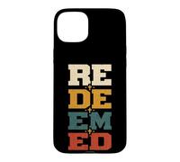 Christian Redeemed Cross Faith Gift Case for iPhone 15 Plus