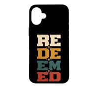 Christian Redeemed Cross Faith Gift Case for iPhone 16 Plus