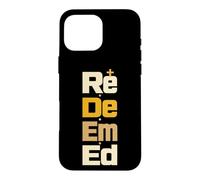 Christian Redeemed Cross Faith Gift Case for iPhone 16 Pro Max