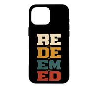 Christian Redeemed Cross Faith Gift Case for iPhone 16 Pro Max