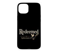 Christian Redeemed Ephesians 1:7 Amazing Grace Gift Case for iPhone 15 Plus