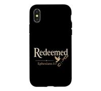 Christian Redeemed Ephesians 1:7 Amazing Grace Gift Case for iPhone X/XS