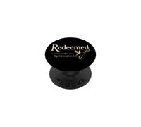 Christian Redeemed Ephesians 1:7 Amazing Grace Gift PopSockets Adhesive PopGrip
